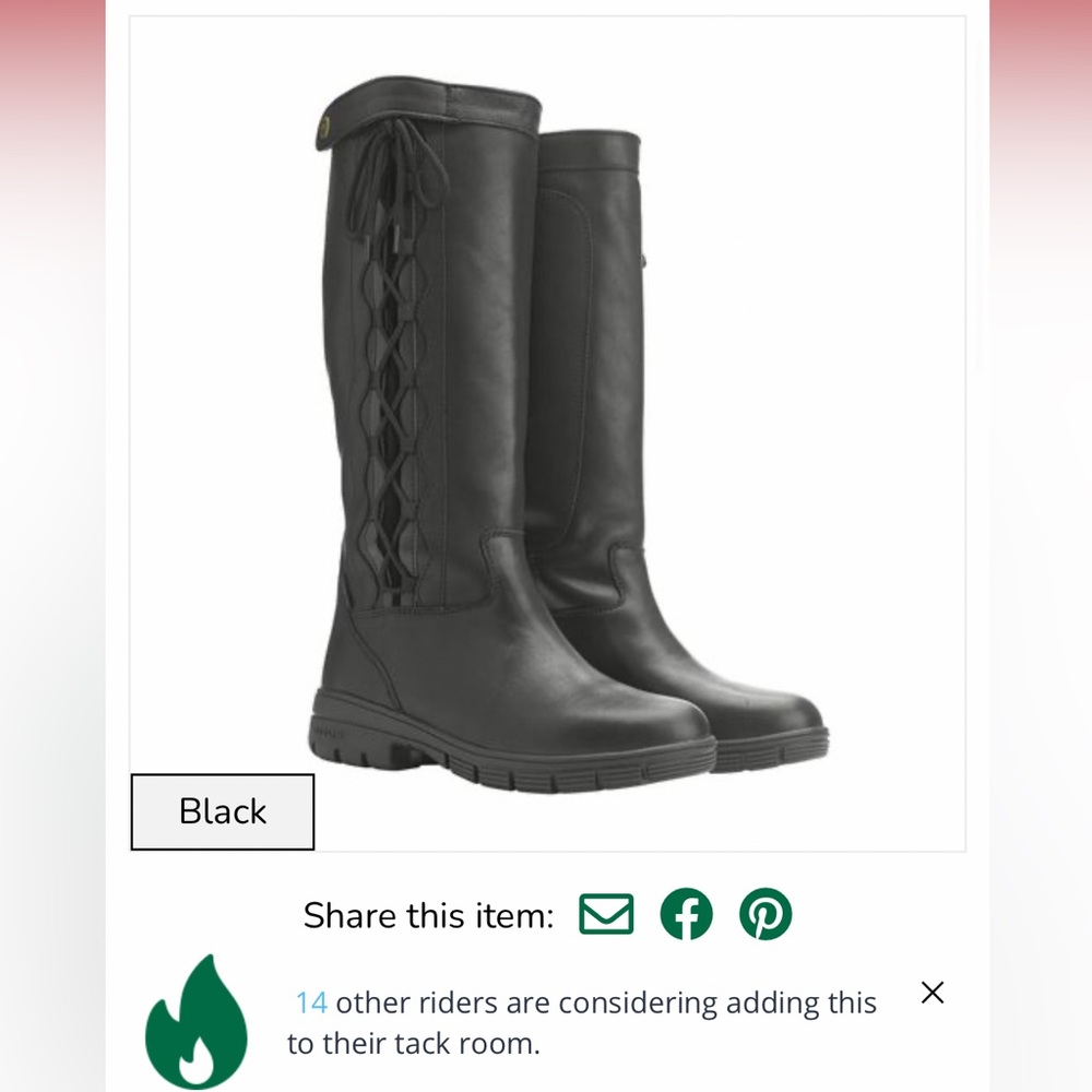 Dublin boots size 8